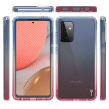 Load image into Gallery viewer, Samsung Galaxy A72 Clear Case Full Body Colorful Phone Cover - Gradient Series