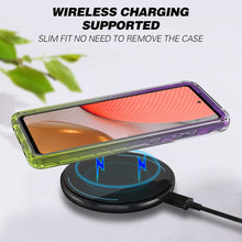 Load image into Gallery viewer, Samsung Galaxy A72 Clear Case Full Body Colorful Phone Cover - Gradient Series