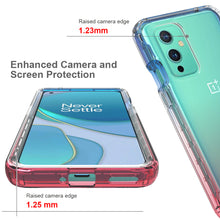 Load image into Gallery viewer, OnePlus 9 Clear Case Full Body Colorful Phone Cover - Gradient Series