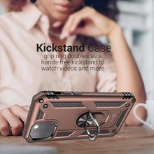 Load image into Gallery viewer, iPhone 11 Pro Case with Metal Ring Kickstand - Resistor Series