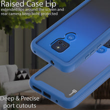 Load image into Gallery viewer, Motorola Moto G Play 2021 Case - Heavy Duty Shockproof Clear Phone Cover - EOS Series
