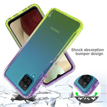 Load image into Gallery viewer, Samsung Galaxy A12 Clear Case Full Body Colorful Phone Cover - Gradient Series