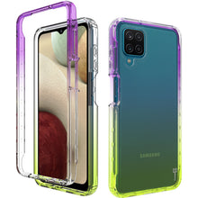 Load image into Gallery viewer, Samsung Galaxy A12 Clear Case Full Body Colorful Phone Cover - Gradient Series