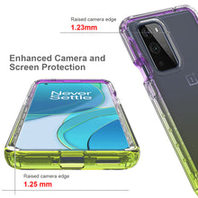 Load image into Gallery viewer, OnePlus 9 Pro Clear Case Full Body Colorful Phone Cover - Gradient Series