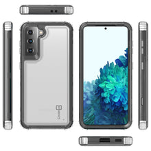 Load image into Gallery viewer, Samsung Galaxy S21 Clear Case - Full Body Tough Military Grade Shockproof Phone Cover
