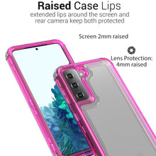 Load image into Gallery viewer, Samsung Galaxy S21 Clear Case - Full Body Tough Military Grade Shockproof Phone Cover