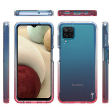 Load image into Gallery viewer, Samsung Galaxy A12 Clear Case Full Body Colorful Phone Cover - Gradient Series