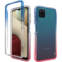 Load image into Gallery viewer, Samsung Galaxy A12 Clear Case Full Body Colorful Phone Cover - Gradient Series