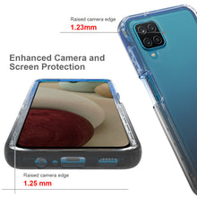 Load image into Gallery viewer, Samsung Galaxy A12 Clear Case Full Body Colorful Phone Cover - Gradient Series