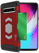 Load image into Gallery viewer, Samsung Galaxy S10 5G Card Case with Metal Plate - Metal Series