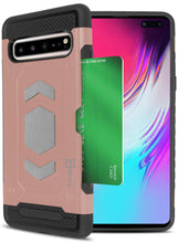 Load image into Gallery viewer, Samsung Galaxy S10 5G Card Case with Metal Plate - Metal Series