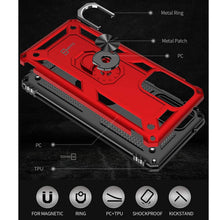 Load image into Gallery viewer, Samsung Galaxy A72 Case with Metal Ring - Resistor Series