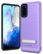Load image into Gallery viewer, Samsung Galaxy S20 Case - Metal Kickstand Hybrid Phone Cover - SleekStand Series