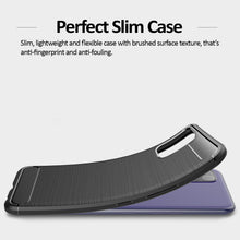 Load image into Gallery viewer, Samsung Galaxy A32 4G Slim Soft Flexible Carbon Fiber Brush Metal Style TPU Case