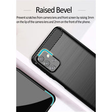 Load image into Gallery viewer, Samsung Galaxy A32 4G Slim Soft Flexible Carbon Fiber Brush Metal Style TPU Case
