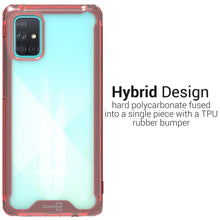 Load image into Gallery viewer, Samsung Galaxy A71 Clear Case Hard Slim Protective Phone Cover - Pure View Series
