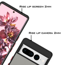 Load image into Gallery viewer, Google Pixel 7 Pro Ring Case Clear Tinted Back Phone Cover