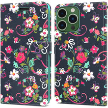 Load image into Gallery viewer, Apple iPhone 14 Pro Wallet Case RFID Blocking Leather Folio Phone Pouch