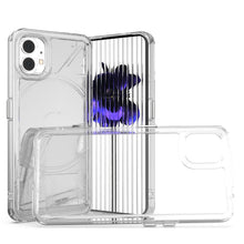 Load image into Gallery viewer, Nothing Phone 1 Clear Hybrid Slim Hard Back TPU Case Chrome Buttons