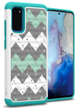 Load image into Gallery viewer, Samsung Galaxy S20 Case - Rhinestone Bling Hybrid Phone Cover - Aurora Series