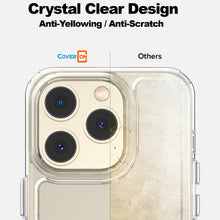 Load image into Gallery viewer, Apple iPhone 14 Pro Max Clear Hybrid Slim Hard Back TPU Case Chrome Buttons