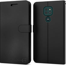Load image into Gallery viewer, Motorola Moto G9 / Moto G9 Play Wallet Case - RFID Blocking Leather Folio Phone Pouch - CarryALL Series