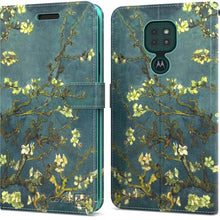 Load image into Gallery viewer, Motorola Moto G9 / Moto G9 Play Wallet Case - RFID Blocking Leather Folio Phone Pouch - CarryALL Series