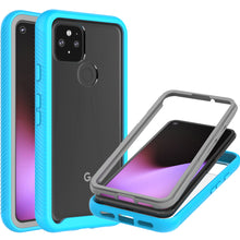 Load image into Gallery viewer, Google Pixel 4a 5G Case - Heavy Duty Shockproof Clear Phone Cover - EOS Series