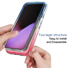 Load image into Gallery viewer, Google Pixel 4a 5G Clear Case Full Body Colorful Phone Cover - Gradient Series
