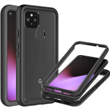 Load image into Gallery viewer, Google Pixel 4a 5G Case - Heavy Duty Shockproof Clear Phone Cover - EOS Series