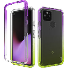 Load image into Gallery viewer, Google Pixel 4a 5G Clear Case Full Body Colorful Phone Cover - Gradient Series