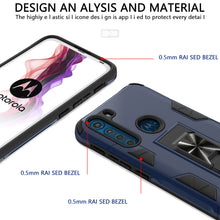 Load image into Gallery viewer, Motorola Moto One Fusion Case with Magnetic Kickstand Ring