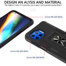 Load image into Gallery viewer, Motorola Moto One 5G / Moto G 5G+ Plus Case with Magnetic Kickstand Ring