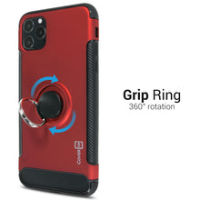 Load image into Gallery viewer, iPhone 11 Pro Max Ring Case - Magnetic Car Mount Compatible - Magna Series