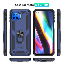 Load image into Gallery viewer, Motorola Moto One 5G / Moto G 5G+ Plus Case with Metal Ring - Resistor Series