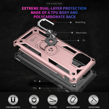 Load image into Gallery viewer, Motorola Moto One 5G / Moto G 5G+ Plus Case with Metal Ring - Resistor Series