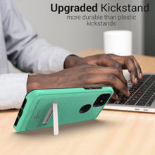 Load image into Gallery viewer, TCL T-Mobile Revvl 5G Case - Metal Kickstand Hybrid Phone Cover - SleekStand Series