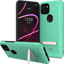 Load image into Gallery viewer, TCL T-Mobile Revvl 5G Case - Metal Kickstand Hybrid Phone Cover - SleekStand Series