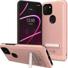 Load image into Gallery viewer, TCL T-Mobile Revvl 5G Case - Metal Kickstand Hybrid Phone Cover - SleekStand Series