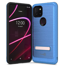 Load image into Gallery viewer, TCL T-Mobile Revvl 5G Case - Metal Kickstand Hybrid Phone Cover - SleekStand Series