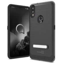 Load image into Gallery viewer, Alcatel 3V 2019 Case - Metal Kickstand Hybrid Phone Cover - SleekStand Series