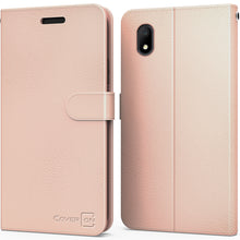 Load image into Gallery viewer, Alcatel Apprise / Glimpse / Volta Wallet Case - RFID Blocking Leather Folio Phone Pouch - CarryALL Series