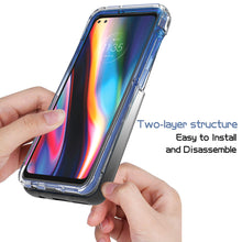 Load image into Gallery viewer, Motorola Moto G 5G Plus / Moto One 5G Clear Case Full Body Colorful Phone Cover - Gradient Series