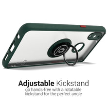 Load image into Gallery viewer, Samsung Galaxy A10s Case - Clear Tinted Metal Ring Phone Cover - Dynamic Series