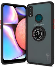 Load image into Gallery viewer, Samsung Galaxy A10s Case - Clear Tinted Metal Ring Phone Cover - Dynamic Series