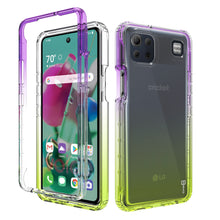 Load image into Gallery viewer, LG K92 5G Clear Case Full Body Colorful Phone Cover - Gradient Series