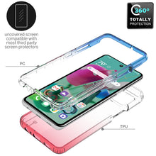 Load image into Gallery viewer, LG K92 5G Clear Case Full Body Colorful Phone Cover - Gradient Series