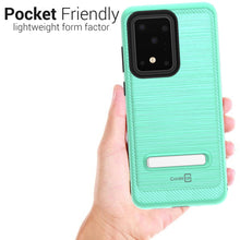 Load image into Gallery viewer, Samsung Galaxy S20 Ultra Case - Metal Kickstand Hybrid Phone Cover - SleekStand Series