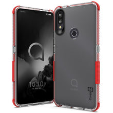 Load image into Gallery viewer, Alcatel 3V 2019 Clear Case - Protective TPU Rubber Phone Cover - Collider Series