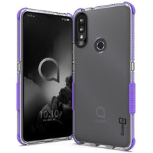 Load image into Gallery viewer, Alcatel 3V 2019 Clear Case - Protective TPU Rubber Phone Cover - Collider Series